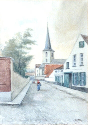 Beeld van Oud Schaarbeek (inv. 138)&copy; Gemeentelijke collectie van Schaarbeek 