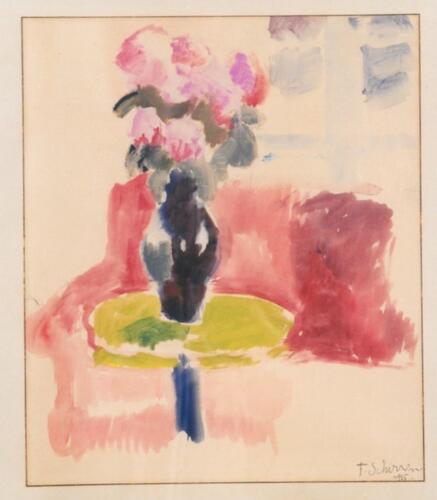 Intérieur au bouquet