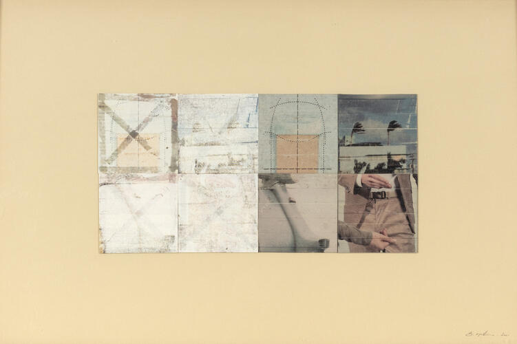 Billie Mertens, Storm, 2000, 47 x 70 cm, ULB-C-AMC-0124© Collectie moderne en hedendaagse kunst ULB, foto A. Mattijs
