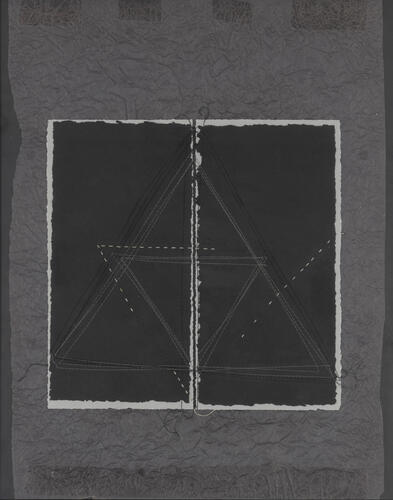 Marika Szaraz, Zonder titel, z.d., 51 x 41 cm, ULB-C-AMC-0158© Collectie moderne en hedendaagse kunst ULB, foto A. Mattijs