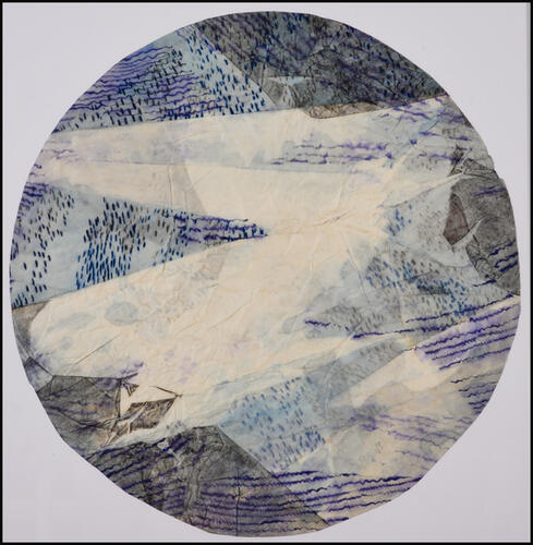 Niki Kokkinos, Zonder titel - Archipelagos N°1, 2010, 52,5 x 52,5 cm, ULB-C-AMC-0103© Collectie moderne en hedendaagse kunst ULB