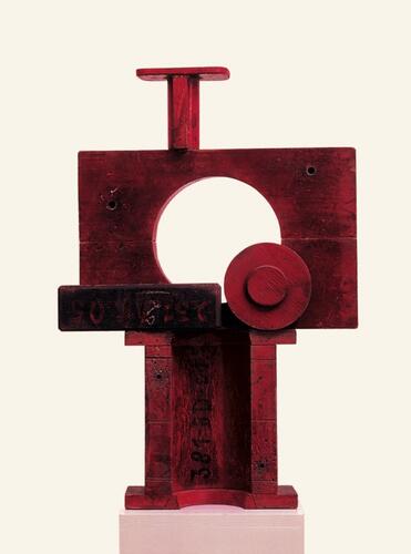 Jean Groenen, De pied ferme, 1994, 61 x 41 x 12 cm, ULB-C-AMC-0232© Collection d'art moderne et contemporain de l'ULB