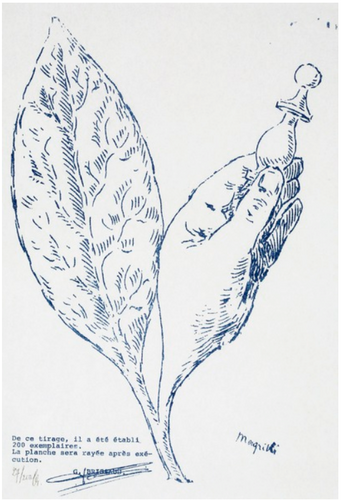 René Magritte, Zonder titel (reproductie), 29 x 20 cm, ULB-C-AMC-0112© Collectie moderne en hedendaagse kunst ULB