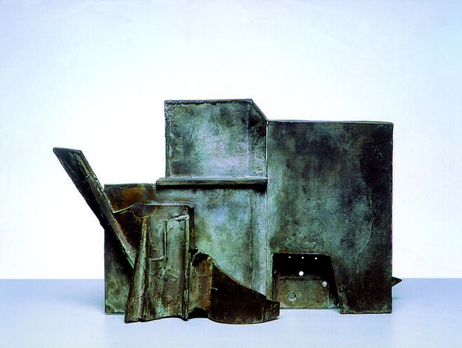 André Willequet, L'émeute, 1989, 29.5x47x8cm, ULB-C-AMC-0323© Collection d'art moderne et contemporain de l'ULB