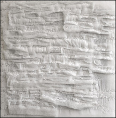 Mira Podmanicka, BA text II, 2012, 51 x 50 cm, ULB-C-AMC-0134© Collection d'art moderne et contemporain de l'ULB