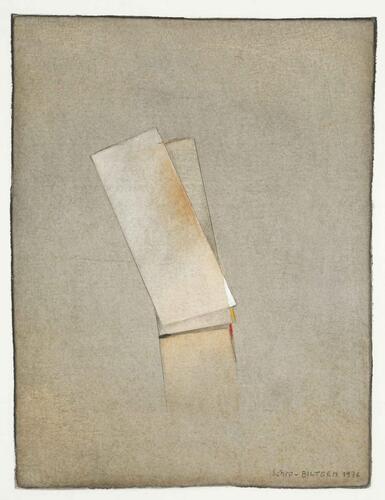 Paul Schrobiltgen, Zonder titel, 1976, 43,5 x 35 cm, ULB-C-AMC-0146© Collectie moderne en hedendaagse kunst ULB