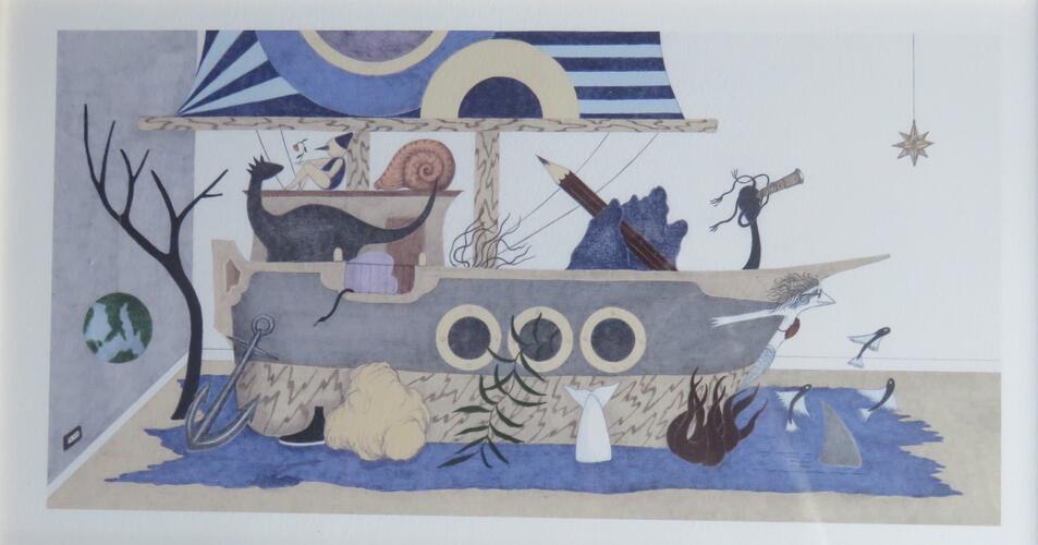 Mise en couleurs sous Photoshop&copy; Fondation Battieuw-Schmidt