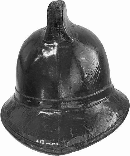 Kurken helm van Engelse makelij, Schaarbeek, 1955