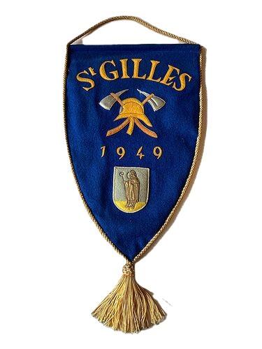 Ecusson Sapeurs-Pompiers de Saint-Gilles, 1949