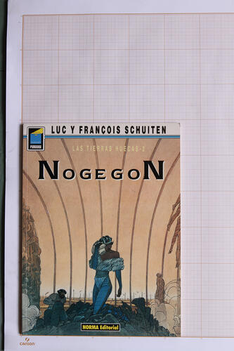 Las Tierras huecas : Nogegon, F.Schuiten & B.Peeters© Maison Autrique, 1991