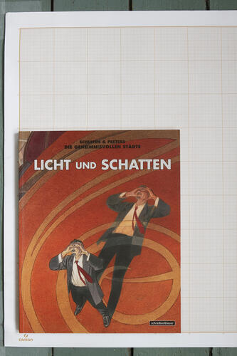 Licht und Schatten, F.Schuiten & B.Peeters - Schreiber & Leser© Autrique Huis, 2015