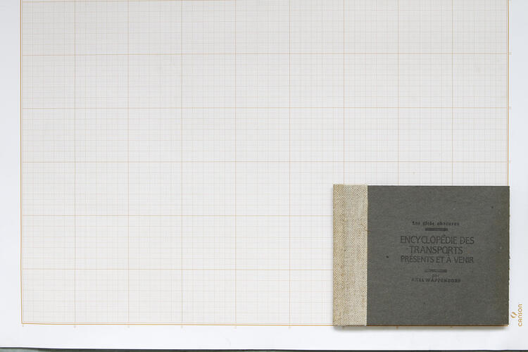 L'Encyclopédie des transports présents et à venir, F.Schuiten & B.Peeters - Casterman© Maison Autrique, 1988