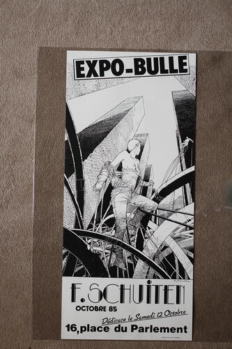 Expo-Bulle. F.Schuiten© François Schuiten, 1985