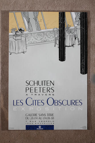  Schuiten Peeters à travers les Cités Obscures© François Schuiten, 1988