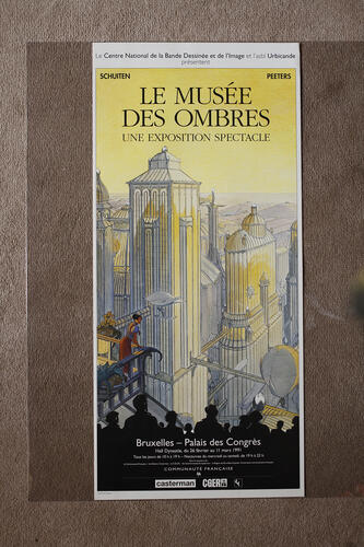  Le Musée des Ombres. Une exposition spectacle© François Schuiten, 1991