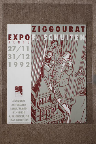 Expo-vente Ziggourat© François Schuiten, 1992