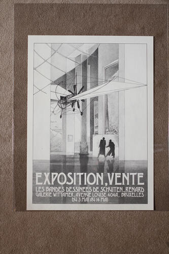  Exposition vente les bandes dessinées de Schuiten - Renard© François Schuiten / Claude Renard, 1984 