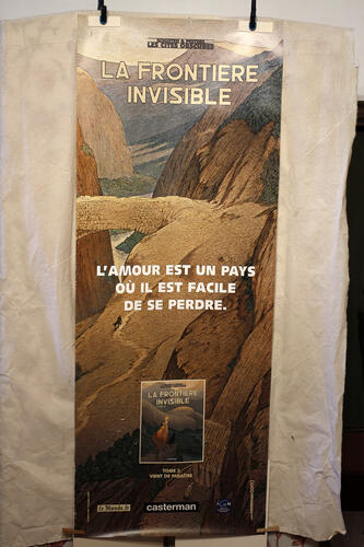  De Onzichtbare Grens. Liefde is een land waar je gemakkelijk kunt verdwalen.© François Schuiten, 2004