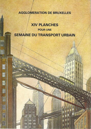  XIV Planches pour une semaine du Transport Urbain© Etienne Schréder / Olivier Grenson / Collectif, 1985