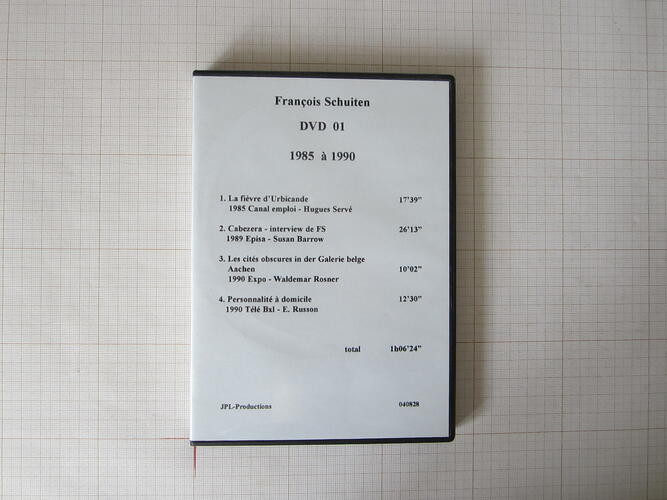 François Schuiten DVD 01+18 1985 à 1993 - JPL-Productions© Maison Autrique, 1993