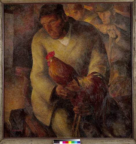 L'homme au coq © SABAM, 1934