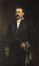 Portret van Ferdinand Vanderschrick, burgemeester van Sint-Gillis van 1896 tot 1899<br>Leempoels,  Jef