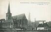 L’ancienne et la nouvelle église Saint-Servais, carte postale© Archives communales de Schaerbeek (Fonds iconographique, FG.A.CP.2048)