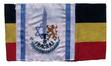 Brassard en tissu de la F.N.A.C.R.A.J.B. (Fédération Nationale des Anciens Combattants et Résistants Armés Juifs de Belgique) 1953-1980. <br>