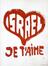 « Israël je t’aime », affiche crée par Henri Gutman, mobilisation par le Comité de Coordination des Organisations Juives de Belgique, guerre de Kippour, 1973. 