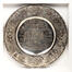 Grand plat de Pessah rond en argent repoussé et ciselé, avec inscriptions hébraïques et les grandes figures du judaïsme, Allemagne, Hanau, 1870-1920. 