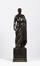 Maquette en bronze de la sculpture du Monument aux troupes du Génie par Charles Samuel, square vergote, 1928.  <br>