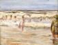 Zwemmers in de zee<br>Liebermann, Max