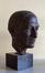 Le buste du peintre Rodolphe Strebelle.<br>