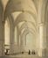 Interieur van de Sint-Bavokerk in Haarlem<br>
