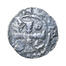 Keerzijde van een zilveren denier van Godfried III van Leuven. Vindplaats: Parking 58, Hallenstraat, Brussel.© urban.brussels, 2022
