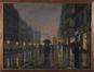 Le boulevard Anspach le soir vers 1900<br>Dubois, Jules