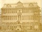 La Maison du Roi vers 1870 avec la sculpture des comtes d'Egmont et de Hornes<br>Anonyme / Anoniem,