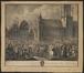 La foule du peuple dans la Grand-Place à Bruxelles lors de l'assemblée des États de Brabant, le 9 mai 1787<br>Rogers, R.