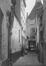 La rue de la Cigogne vue vers la Rue de Flandre, vers 1905 © Photographie prise par le Comité du Vieux Bruxelles. Archives de la Ville de Bruxelles, Collection iconographique C-3089