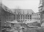De afbraak van het voormalige Minimenklooster, begin jaren 1920 © Onbekende fotograaf. Archief van de Stad Brussel, Iconografische verzameling C-3552
