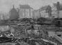 La rue des Trois Têtes pendant la démolition du quartier Saint-Roch, 1897 © Archives de la Ville de Bruxelles, Collection iconographique F-3203