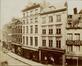 De huizen op de hoek van de Kantersteen met de Hofberg, 1897 © Foto Alexander. Archief Stad Brussel, Iconografische verzameling M-2867