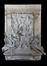 Schets voor het beeld van Karel II op de gevel van het huis Den Coninck van Spaignien, gepasticheerd met de buste van Karel Buls<br>Bosquet, Yves / Lagae, Jules