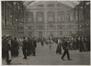 La paie des chômeurs au palais du Midi en 1918
