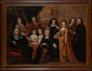 Portret van Daniel Sire Jacob, burgemeester van Brussel, met zijn familie<br>Van Helmont, Zeger Jacob