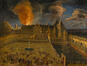 Brand in het paleis op de Koudenberg (1674)<br>van Auwerkerken, Gillis