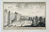 Les ruines du Palais des ducs de Brabant au Coudenberg après l'incendie de 1731<br>Anonyme / Anoniem,
