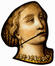Portret van Katharina van Oostenrijk<br>