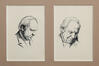 Deux portraits de Maurice Carême<br>