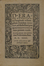 Paraphrasis in euangelium secundum Ioannem<br>Erasmus,  / Frobenius, Ioannes